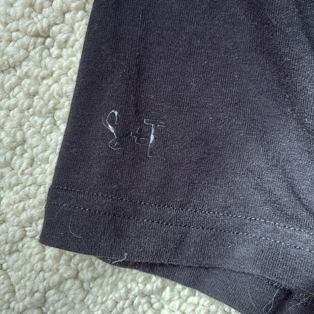 Smash + Tess Women’s Black Short Sleeve Sunday Bamboo Romper Jumpsuit Size XXS - Picture 5 of 12